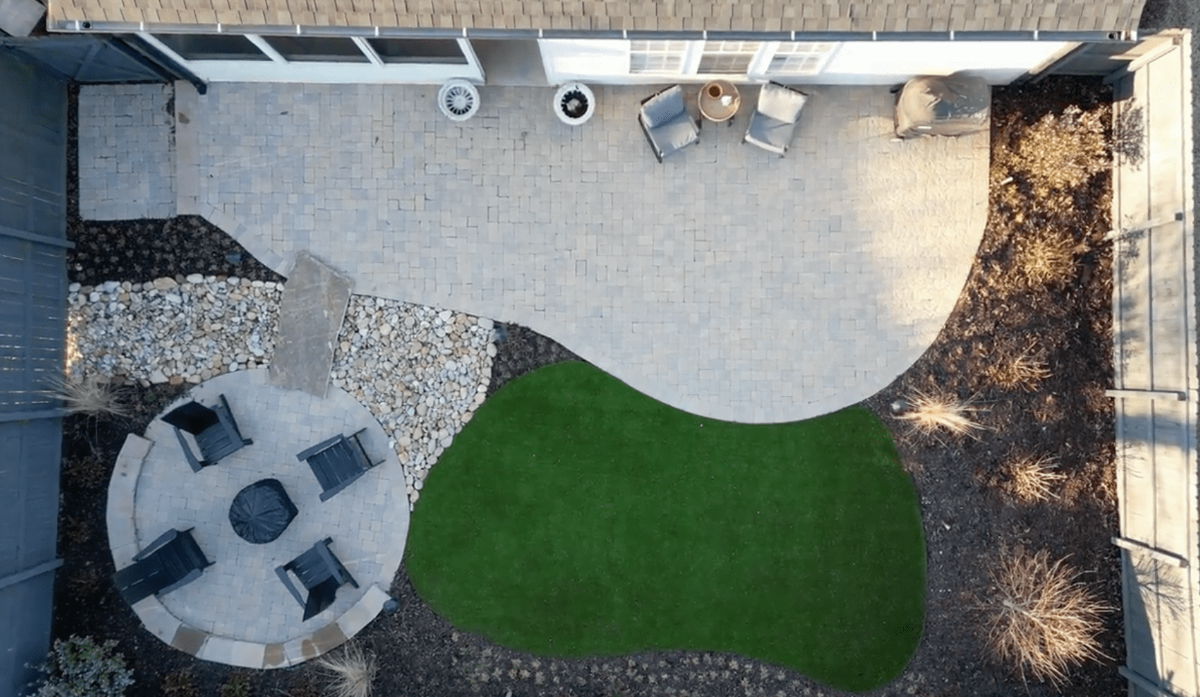 Paver patio paver patio absolute landscape oakwood ga