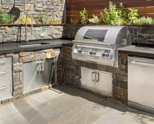Backyard Outdoor Kitchen Backyard Outdoor Kitchen